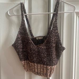 🛍Intimately free people crop sweater tank